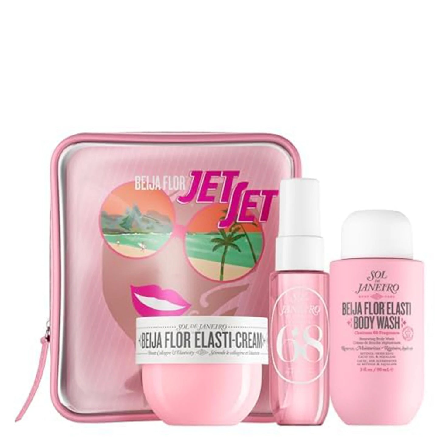 Sol de Janeiro Cheirosa Perfume Mist Gift Set – Tropical Dragon Fruit, Lychee, Vanilla & Musk Scent, Refreshing Hair & Body Fragrance, Perfect Present for Women, Summer-Ready Aroma