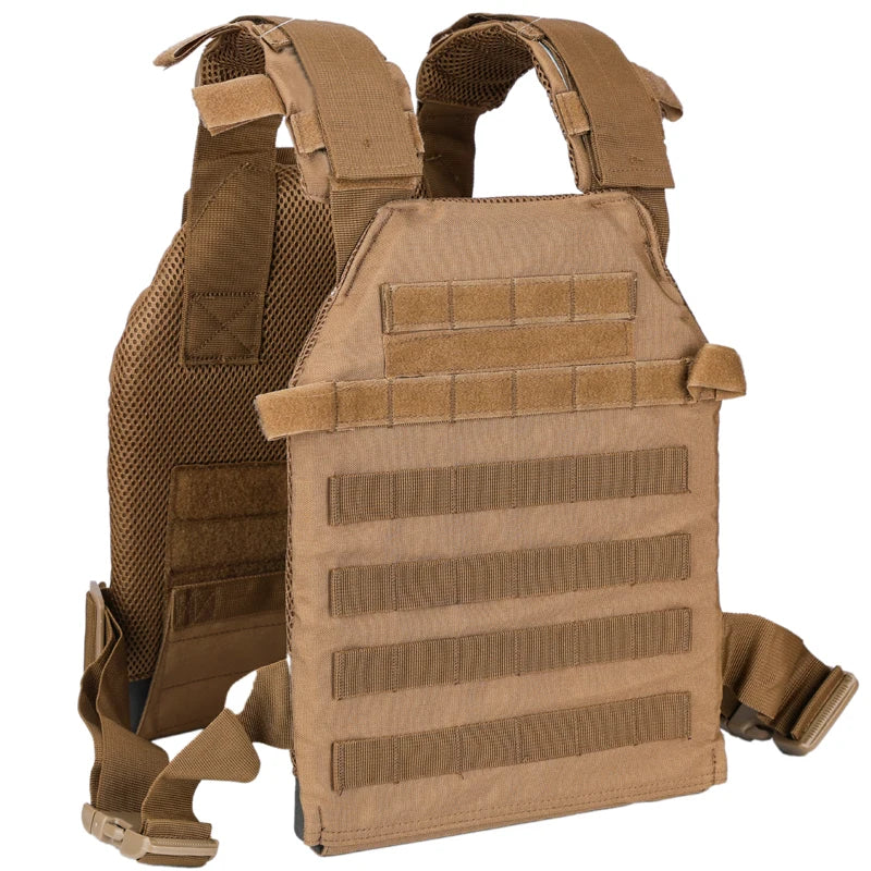 Tactical Molle Vest Breathable Combat Training Vest Outdoor Hunting Air Soft Vests Sports Equipment Weight Bearing Vests