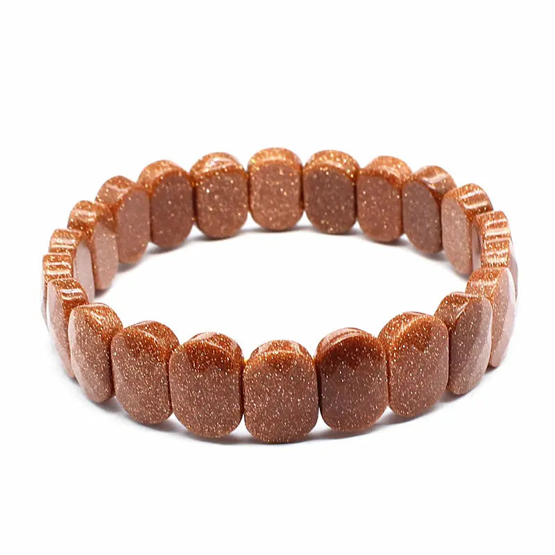 Multi-faceted beads 10x20mm bracelet Natural stone bracelet, agate, crystal quartz Simple bracelet Birthday Christmas Gifts