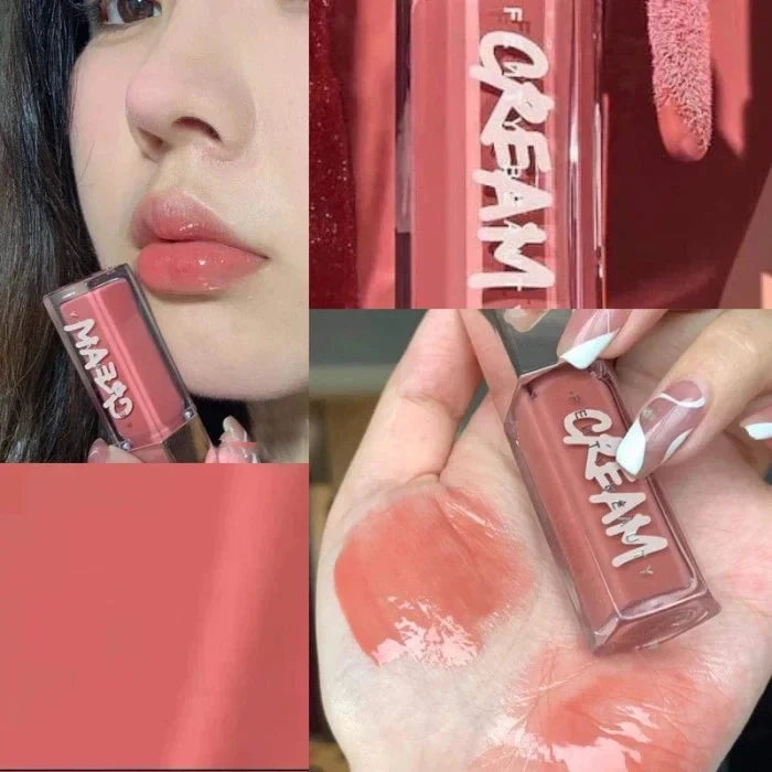 Fenty Beauty MAUVE WIVE Lip Gloss Waterproof Liquid Lipstick Nude Pink Lips Tint Makeup Lip Glaze Cosmetics Red Lip Stain