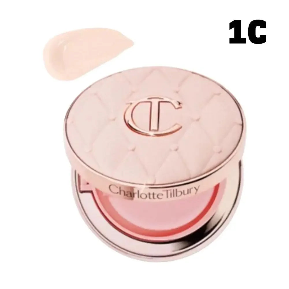Charlotte Tilbury Shimmer Makeup Air Cushion Lightweight Moisture Oil Control Two Color Heart Shape Powder Blusher Unique Design