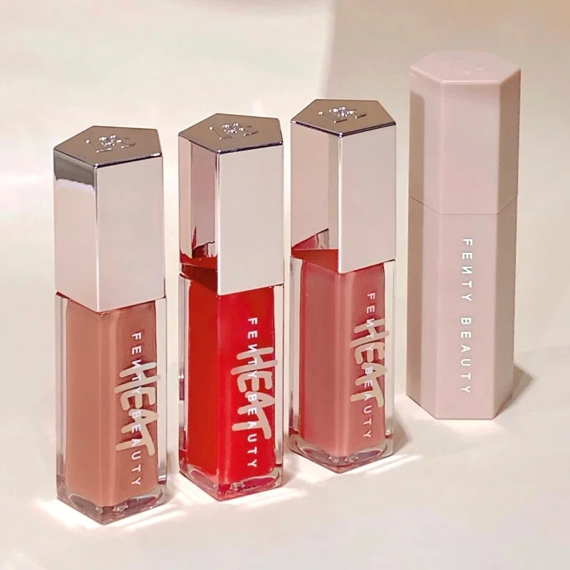 Fenty Beauty MAUVE WIVE Lip Gloss Waterproof Liquid Lipstick Nude Pink Lips Tint Makeup Lip Glaze Cosmetics Red Lip Stain