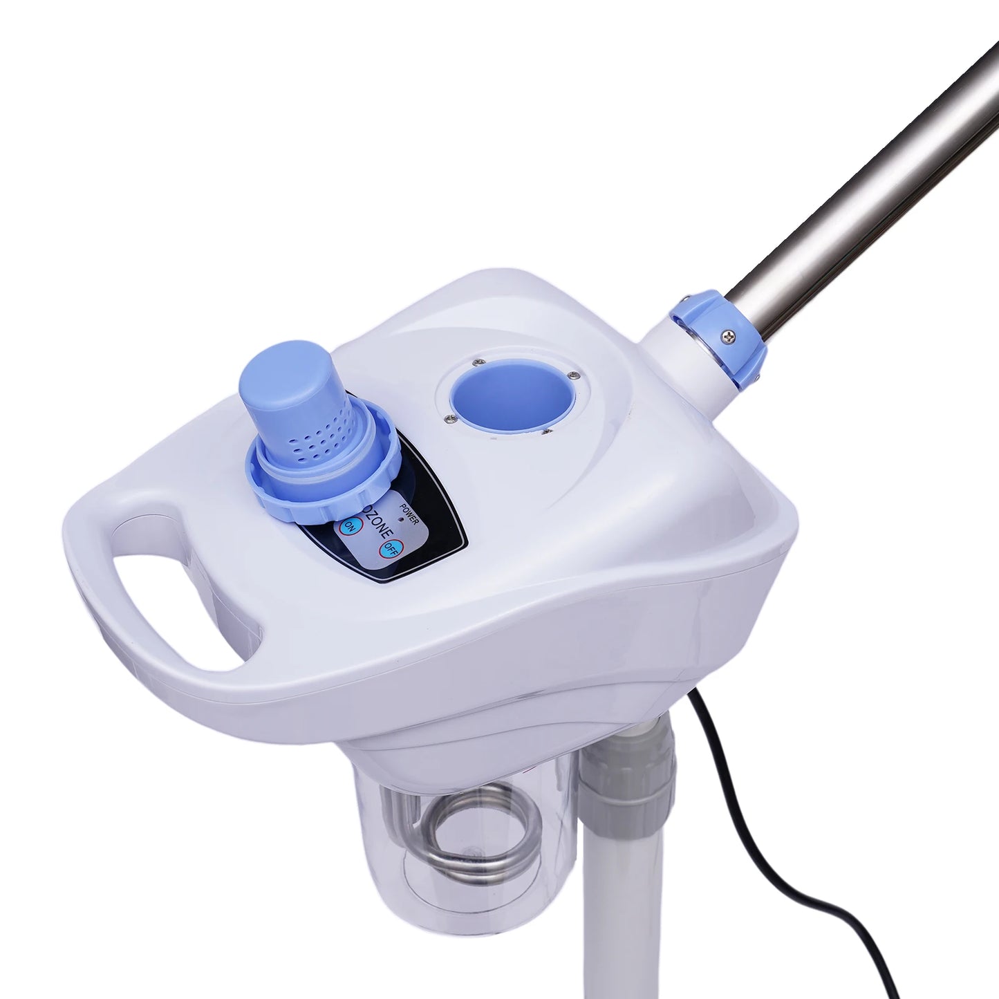 Professional Facial Steamer with Hot Mist Function Multifunctional Facial Steamer with Herbal Cup 360 Rotating Nozzle