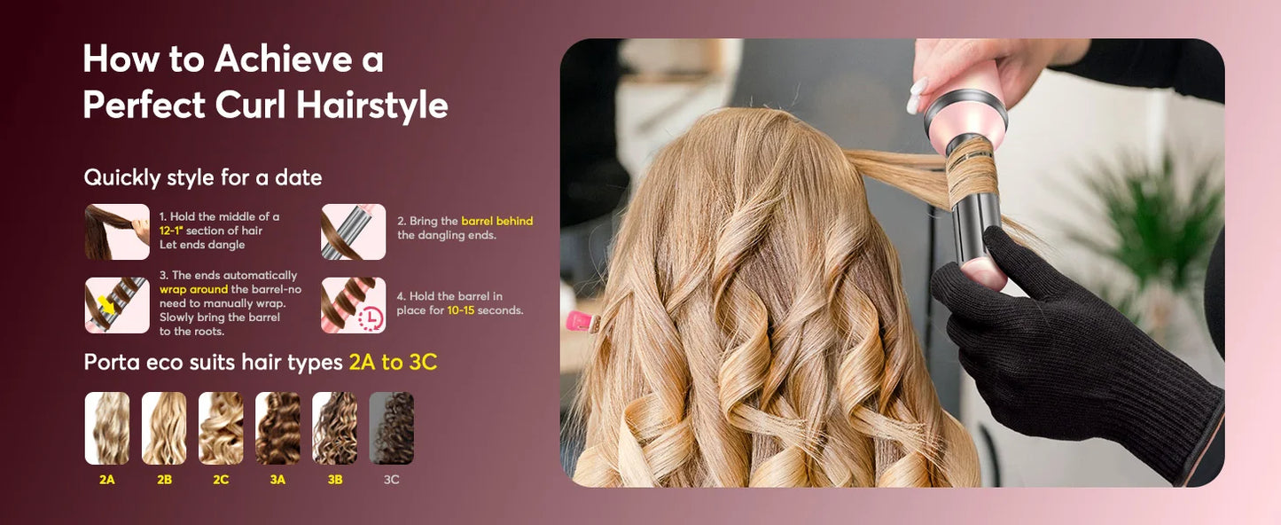 5 in 1 High Speed Hair Dryer,Hot Air Comb Set,Hair Brush,Curling Iron,Hair Straightener Styling Tool, Blow Dryer Gift Box