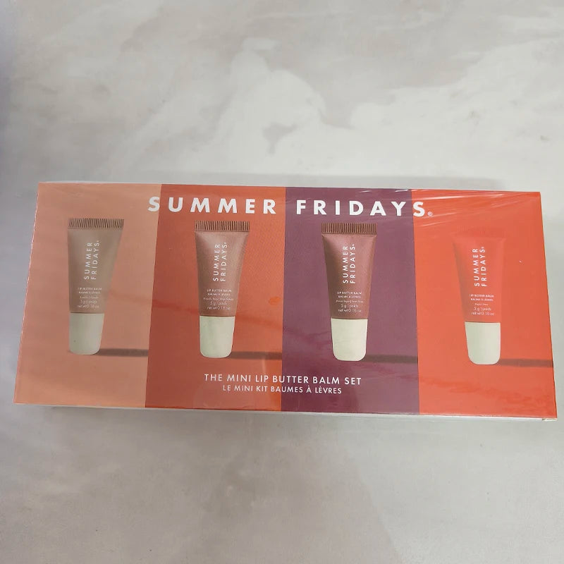 Summer Fridays Mild Repair Skin Care Jet Lag Mask The Holiday Trio Set Lip Balm Suit Hot Cocoa Toasted Marshmallow Lip Gloss