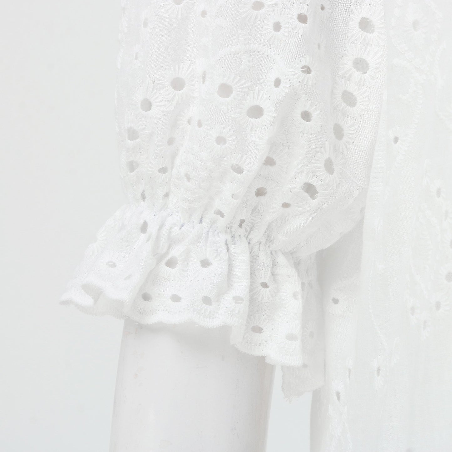 Summer Cotton White Dress For Women Casual Hollow Crochet Bohemian Loose Beach Long Dress Ladies Plus Size Holiday Ruffles Dress