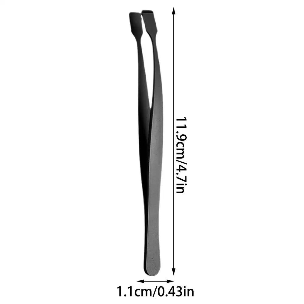Precise Professional Makeup Tool Lash Applicator Tool Eyelash Cluster Non Slip  Applicator Tweezers for Travel Salon Separating