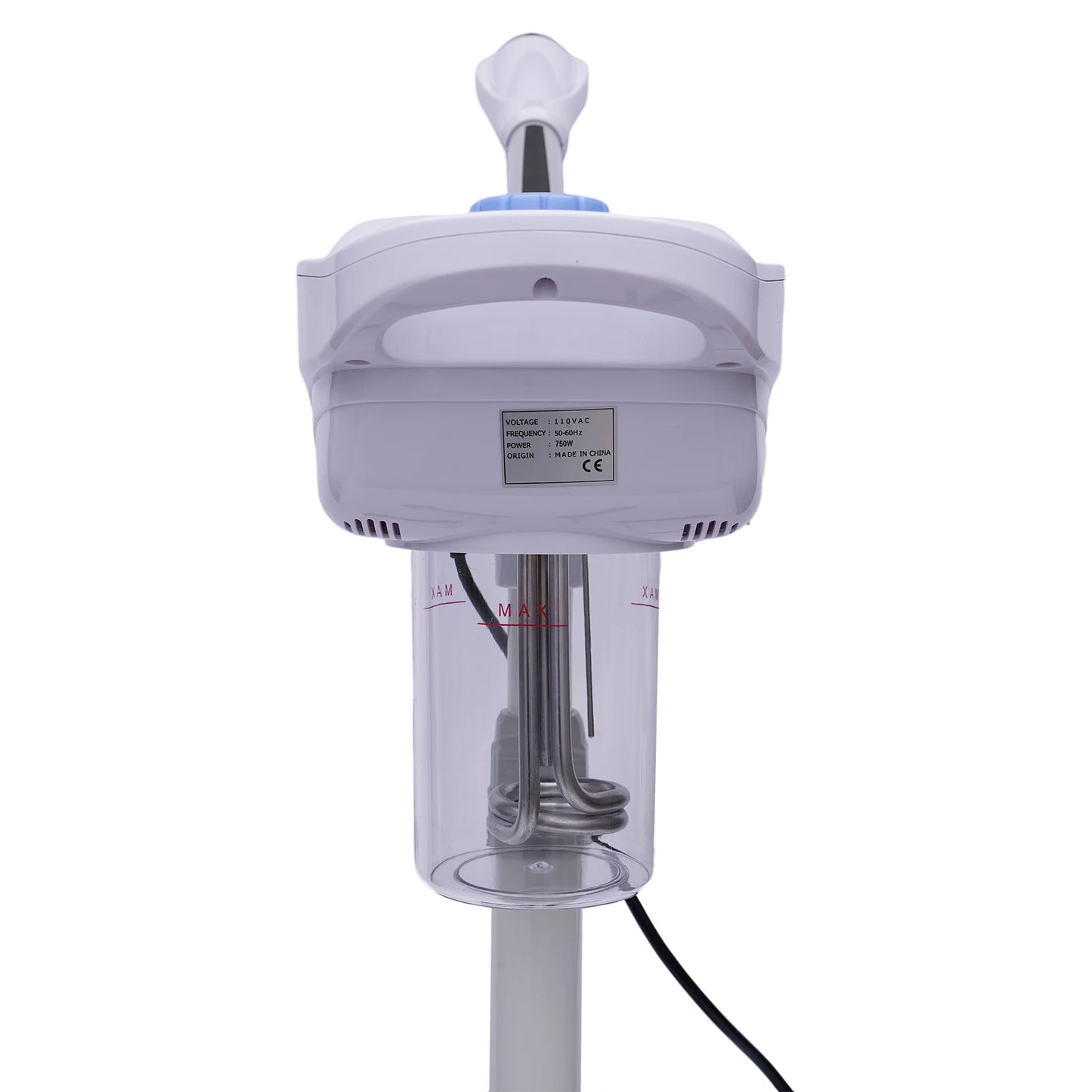 Professional Facial Steamer with Hot Mist Function Multifunctional Facial Steamer with Herbal Cup 360 Rotating Nozzle