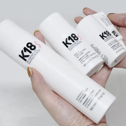 Original 50ml K18 Leave-In Molecular Repair Hair Mask Deep Conditioning Keratin Treatment Soft Hair Smoothing Healthy Hair Care