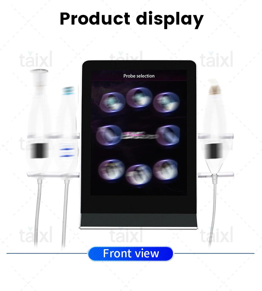 8-in-1 Cold Hot Plasma Machine Diamond Stamp Ozone Plasma Machine Skin Rejuvenation Anti-Aging Facial Care Beauty Equipment