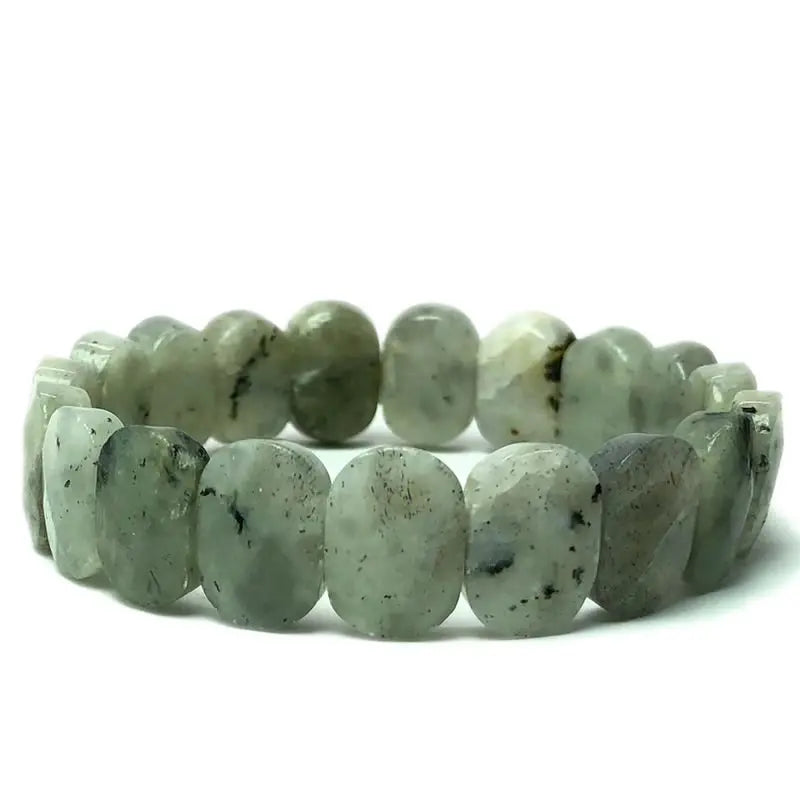 Multi-faceted beads 10x20mm bracelet Natural stone bracelet, agate, crystal quartz Simple bracelet Birthday Christmas Gifts