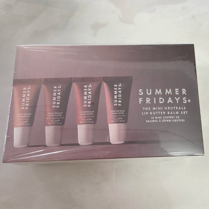 Summer Fridays Mild Repair Skin Care Jet Lag Mask The Holiday Trio Set Lip Balm Suit Hot Cocoa Toasted Marshmallow Lip Gloss