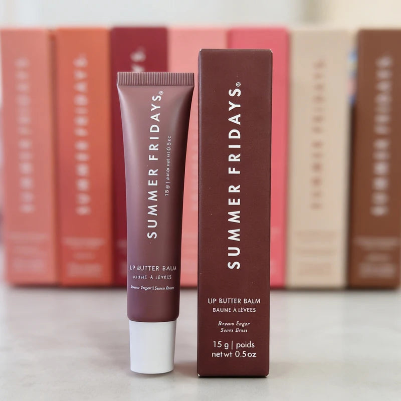Summer Fridays Lip Balm Moisturizing Mirror Lip Gloss Lip Vanilla Pink Sugar Pink Guava Smell Lipstick Transparent Oil Makeup
