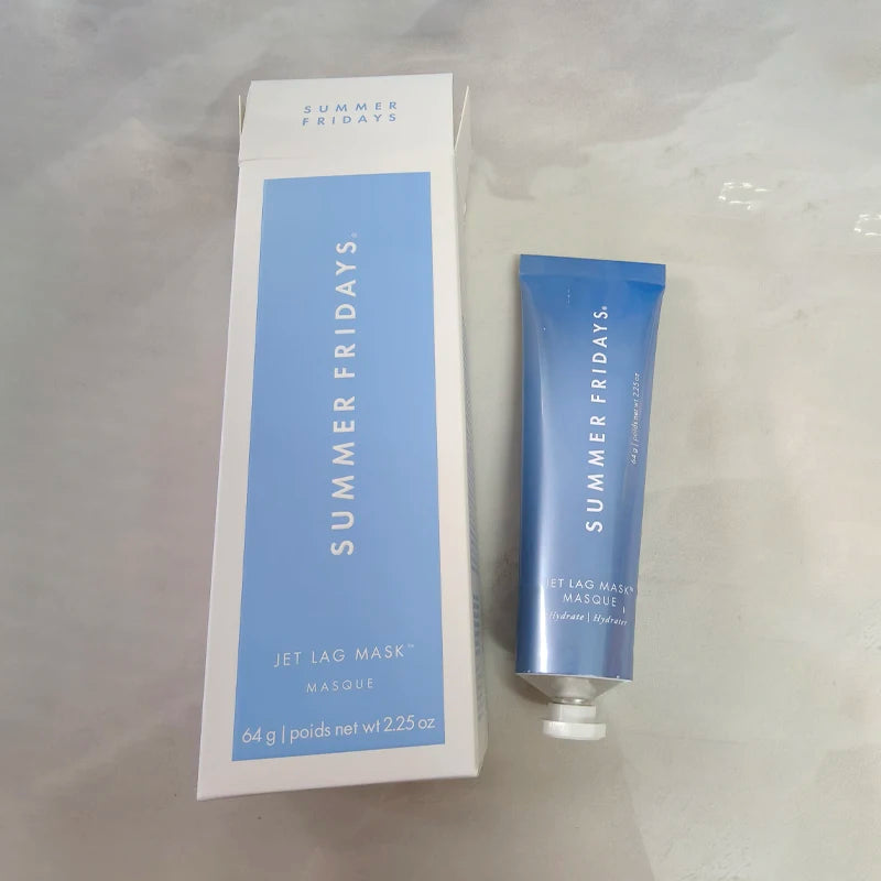 Summer Fridays Mild Repair Skin Care Jet Lag Mask The Holiday Trio Set Lip Balm Suit Hot Cocoa Toasted Marshmallow Lip Gloss