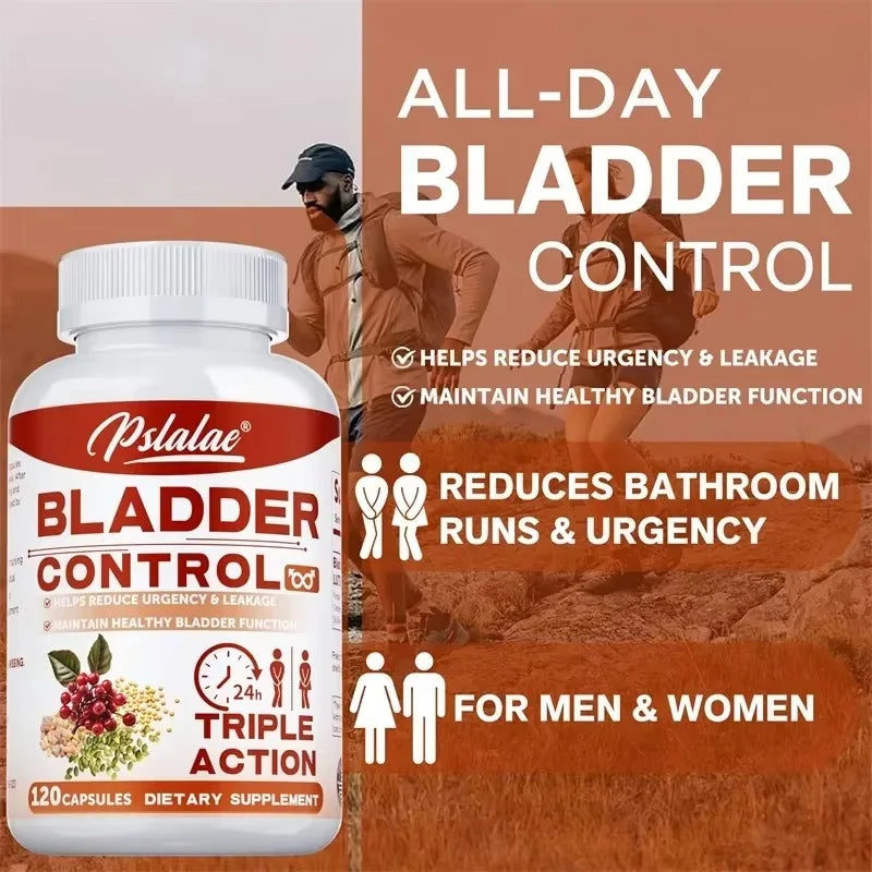 Bladder Control - Supports Urinary Tract Function and Bladder Health, To Cleanse and Protect The Kidneys & Bladder - 120pcs