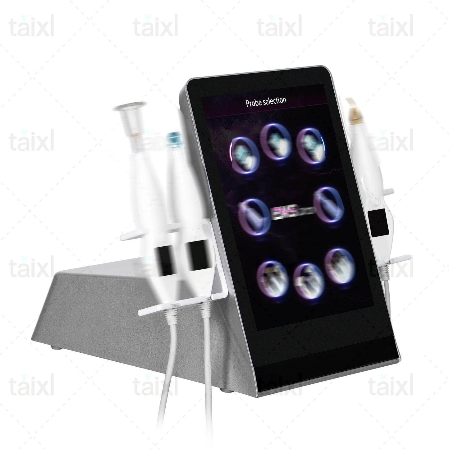 Cold  Hot Plasma 8 in 1 Diamond Stamp Ozone Plasma Skin Rejuvenation Anti-aging Facial Care Beauty Machine