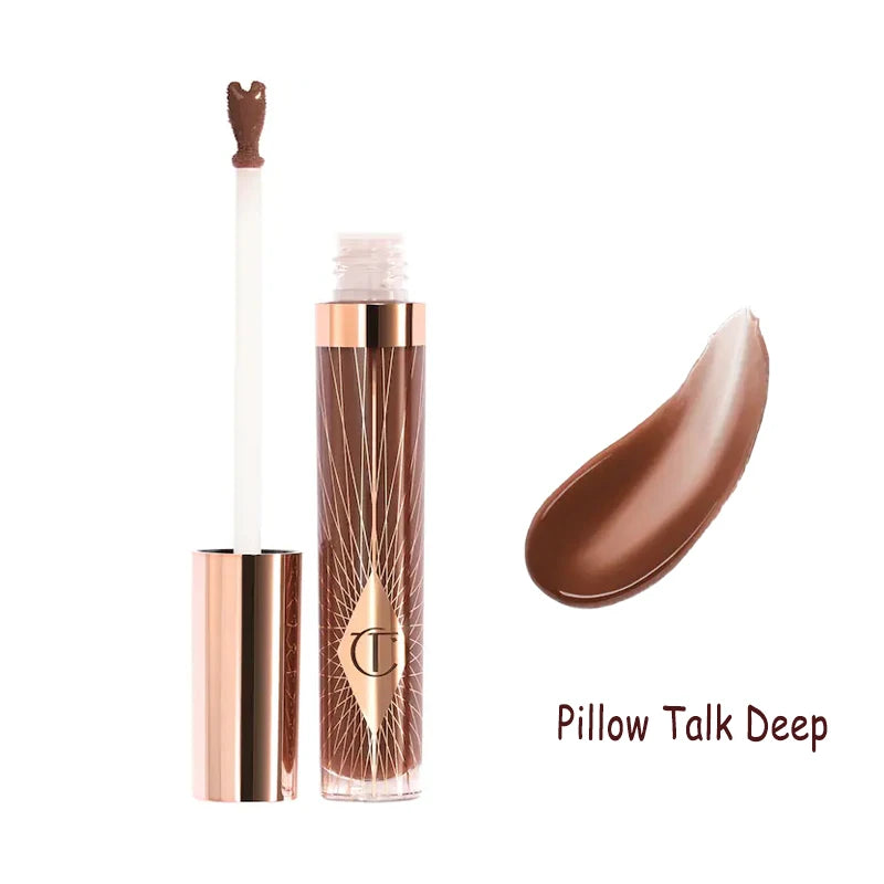 Charlotte Tilbury Silky Smooth Lipstick Solid Lip Gloss Does Not Stick To The Glass Water Glow Collagen Mirror glass Lip Gloss