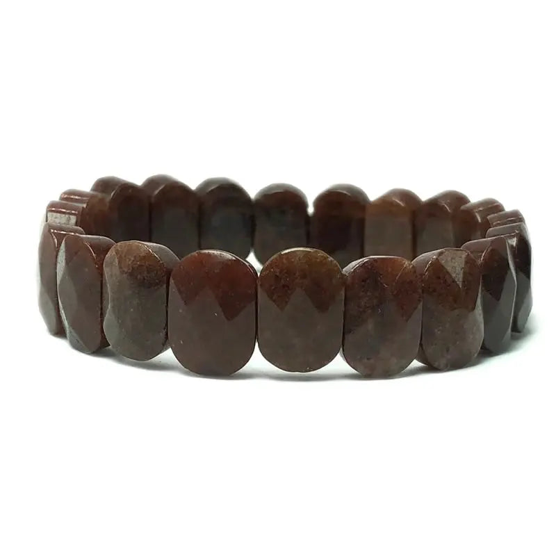 Multi-faceted beads 10x20mm bracelet Natural stone bracelet, agate, crystal quartz Simple bracelet Birthday Christmas Gifts