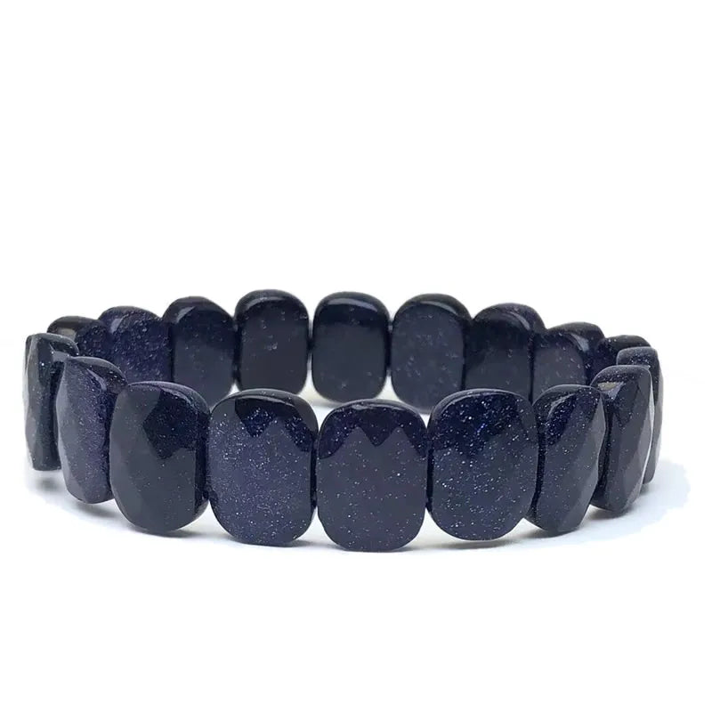 Multi-faceted beads 10x20mm bracelet Natural stone bracelet, agate, crystal quartz Simple bracelet Birthday Christmas Gifts