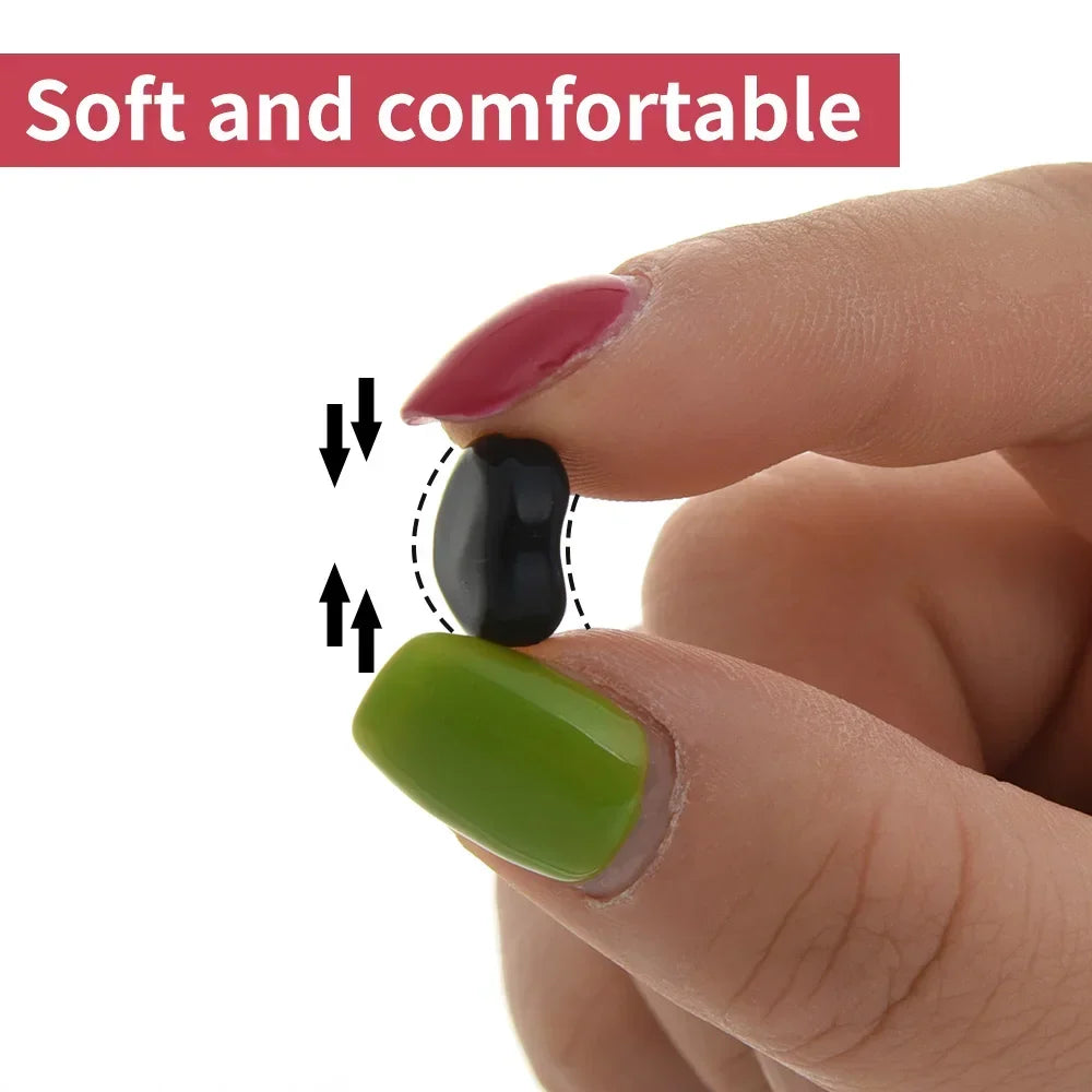 Invisible Round Ear Hook Eyeglasses Silicone Mini Glasses Anti Slip Grip Temple Tip Holder Spectacle Eyewear Accessories