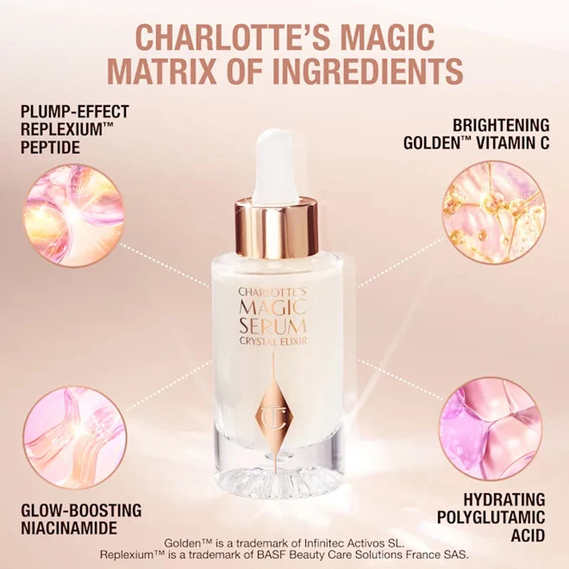 Charlotte Tilbury CT Solid Lip Gloss Silky Non Greasy Generous Skin Care Cp Collagen Facial Essential Oil Crystal Clear Essence
