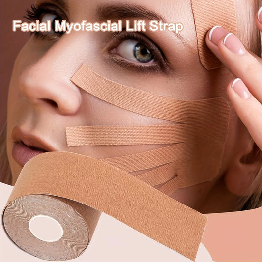 Face and Neck Wrinkle Removal Tape - Smooth Multipurpose High Elasticity Face Sticker for Forehead, Neck, Lips, Chin Care Tool