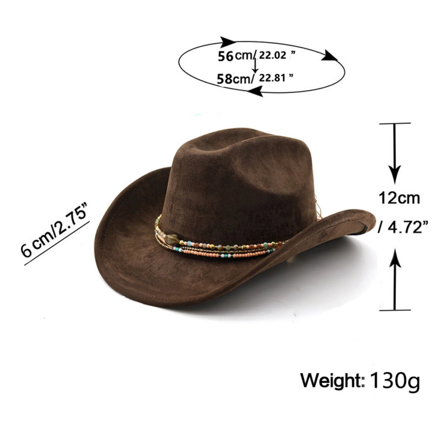 Chic Boho Fedora Hat with Embellished Band Vintage Wide Brim Panama Hat for Casual Outings Festive Events