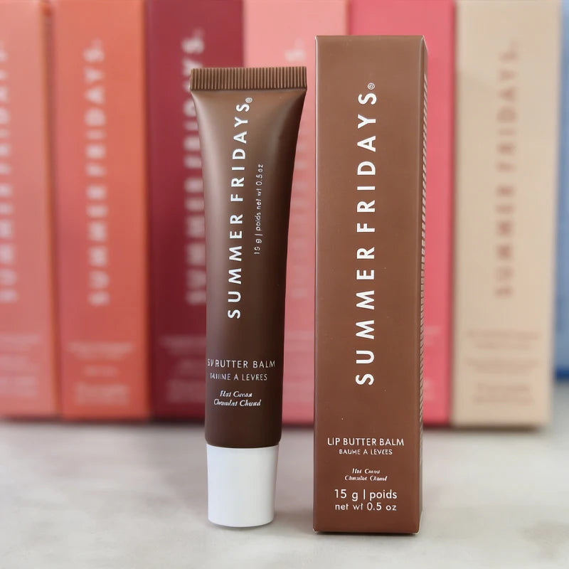 Summer Fridays Mild Repair Skin Care Jet Lag Mask The Holiday Trio Set Lip Balm Suit Hot Cocoa Toasted Marshmallow Lip Gloss