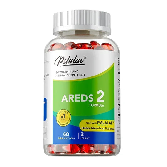 AREDS 2 Eyes Capsules - Contains Lutein and Zeaxanthin To Support Eye Health, Relieve Eye Fatigue and Improve Vision