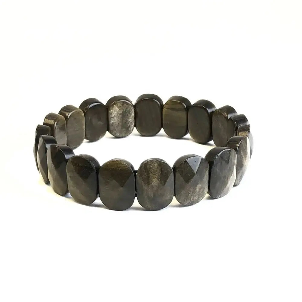 Multi-faceted beads 10x20mm bracelet Natural stone bracelet, agate, crystal quartz Simple bracelet Birthday Christmas Gifts