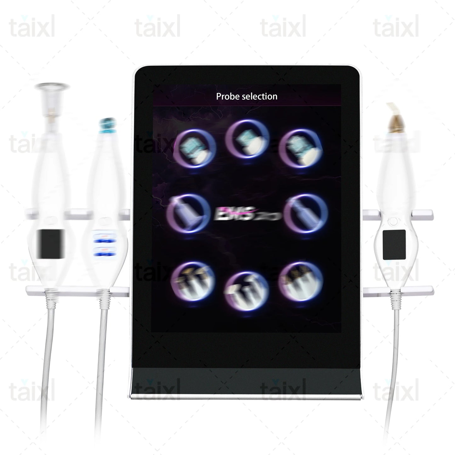 Cold  Hot Plasma 8 in 1 Diamond Stamp Ozone Plasma Skin Rejuvenation Anti-aging Facial Care Beauty Machine