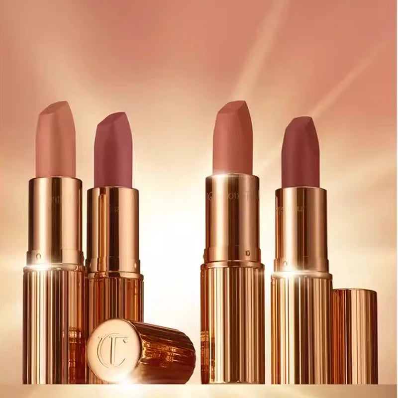 Charlotte Tilbury Silky Smooth Lipstick Solid Lip Gloss Does Not Stick To The Glass Water Glow Collagen Mirror glass Lip Gloss