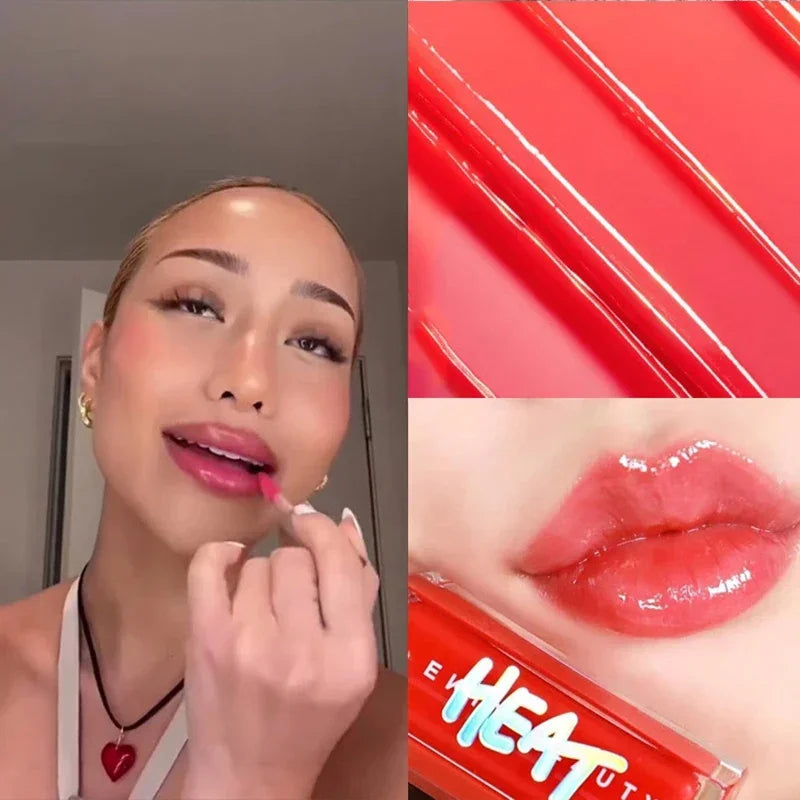 Fenty Beauty MAUVE WIVE Lip Gloss Waterproof Liquid Lipstick Nude Pink Lips Tint Makeup Lip Glaze Cosmetics Red Lip Stain