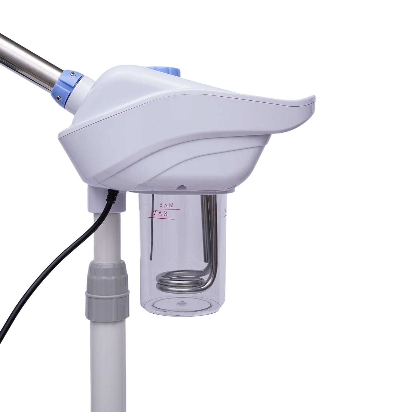 Professional Facial Steamer with Hot Mist Function Multifunctional Facial Steamer with Herbal Cup 360 Rotating Nozzle