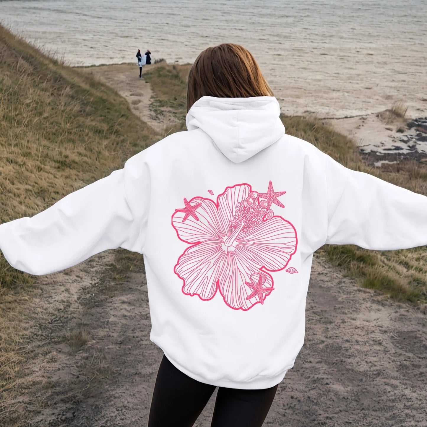 over Sized Hoodies for Women Women Hoodie Hooded Sweatshirt Casual Long Sleeve Pullover Loose Autumn Sweatshirt Long Sweatshirts