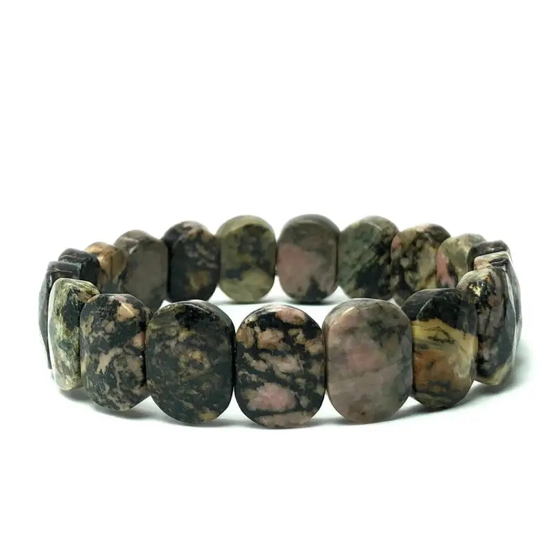Multi-faceted beads 10x20mm bracelet Natural stone bracelet, agate, crystal quartz Simple bracelet Birthday Christmas Gifts