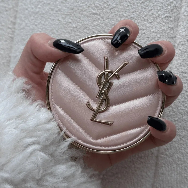 YSL Touche Eclat Glow Pact Cushion Foundation B10 B20 12g Long Lasting Hydrating Brightening Flawless Coverage Radiant Skin Make