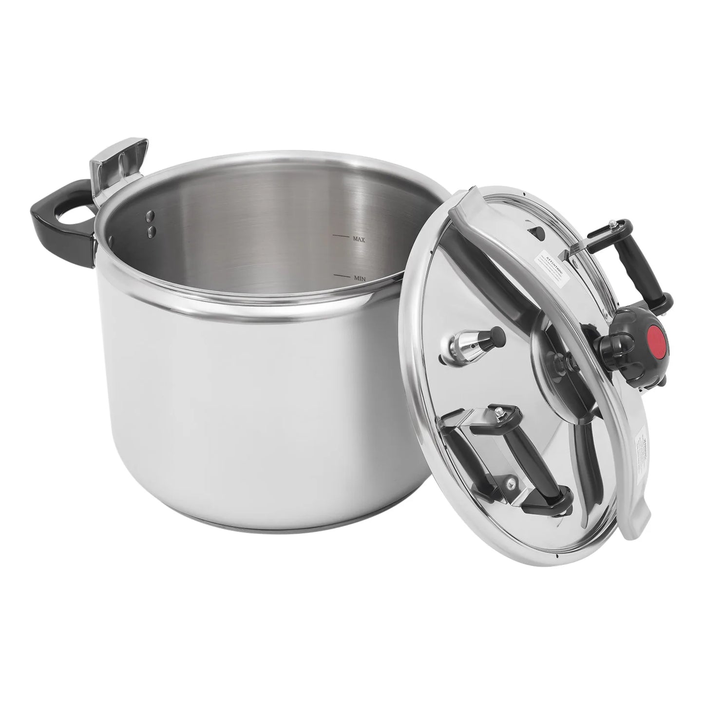40L Stainless Steel Pressure Cooker 60Kpa, Explosion-proof Pressure Stewing Pot with Safety Valve for Restaurant Kitchen Use ﻿ ﻿