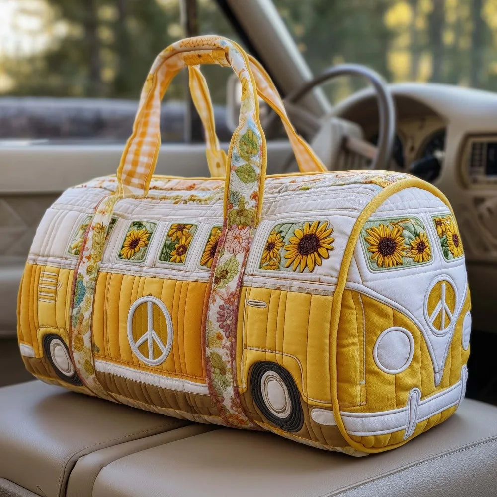 Adjustable Strap Quilted Duffle Bag 3D Quilting Craft Tote Bags Travel Duffel Bag Large Capacity Short-distance Handbag