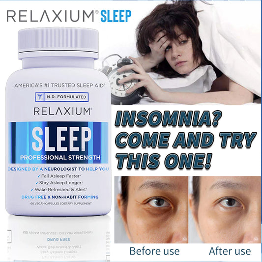 Sleep Supplement - Professional Strength, Dietary Supplement for Better Sleep - L-Tryptophan, Magnesium - 60 Capsules