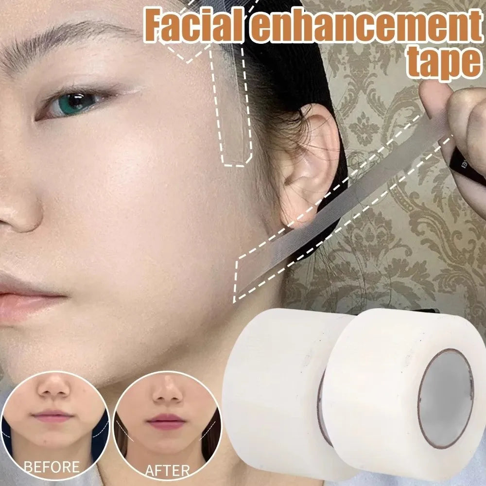 8M/Roll PE Facial Tape Breathable Lift Wrinkles Cosplay Makeup Tape Beauty Makeup Tool Transparent V-Line Face Lift Tape