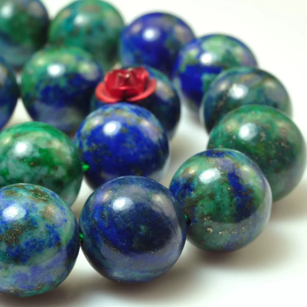 4 6 8 10 12mm Natural purple Stichtite Opal green Larimar stone Round Loose Beads For Jewelry Making DIY Bracelets Necklace 15''