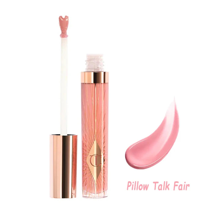 Charlotte Tilbury Silky Smooth Lipstick Solid Lip Gloss Does Not Stick To The Glass Water Glow Collagen Mirror glass Lip Gloss